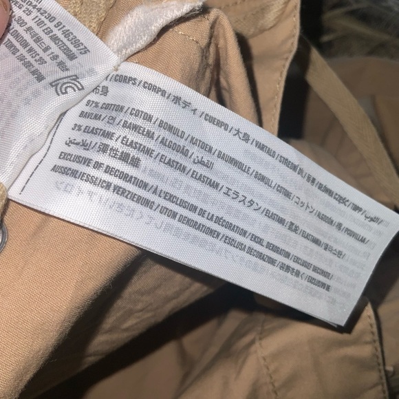 Abercrombie & Fitch Y2K Khaki Snap-Front Mini Skirt With Pockets Medium - Picture 8 of 8